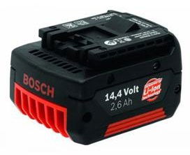 14.4 V -os Bosch 2.6 Ah -s Li-ion akkumulátor felújítás (felújítás utáni kapacitás: 4.0 Ah) termék fő termékképe